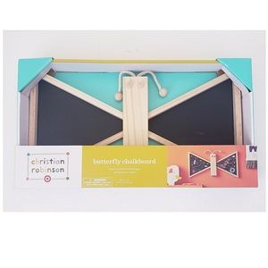 NEW Christian Robinson Pillowfort Butterfly Chalkboard